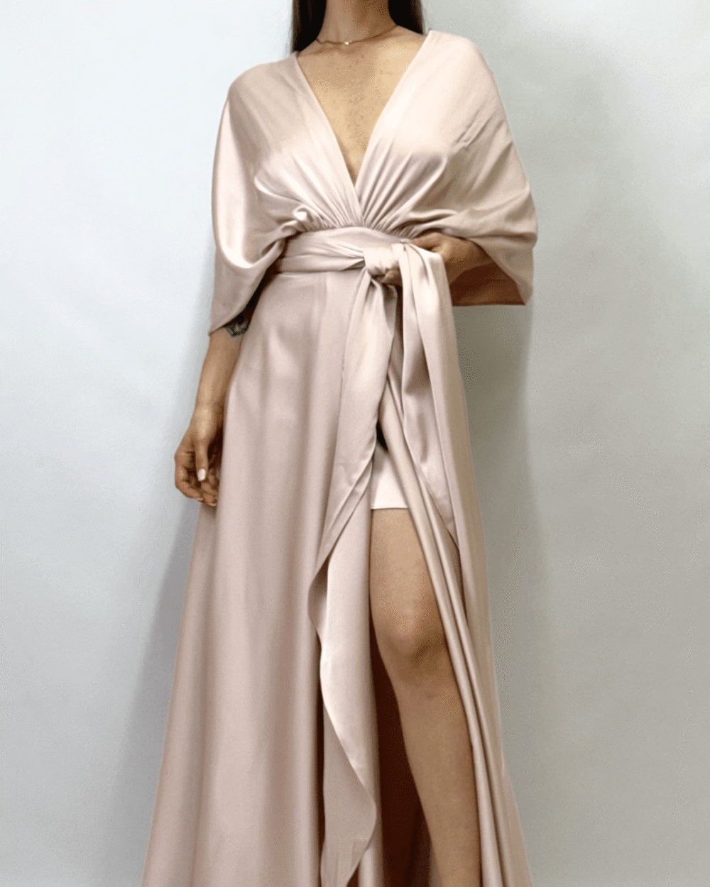 Berti Mode Collection - Abito cipria - immagine 4