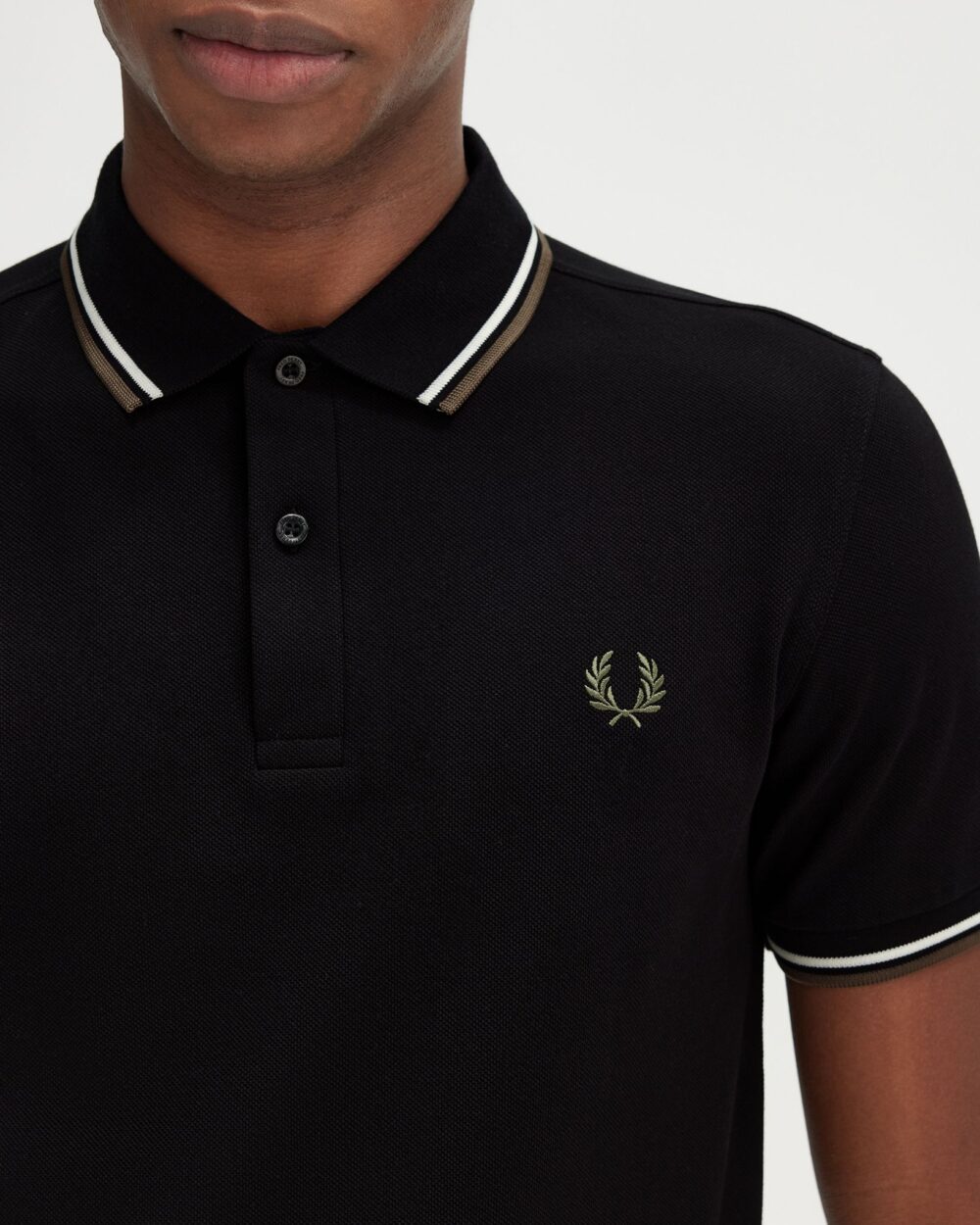 Fred Perry - Polo nera - immagine 2