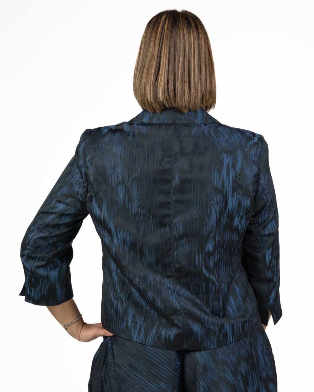 Persona - Giacca jacquard fiore - immagine 2