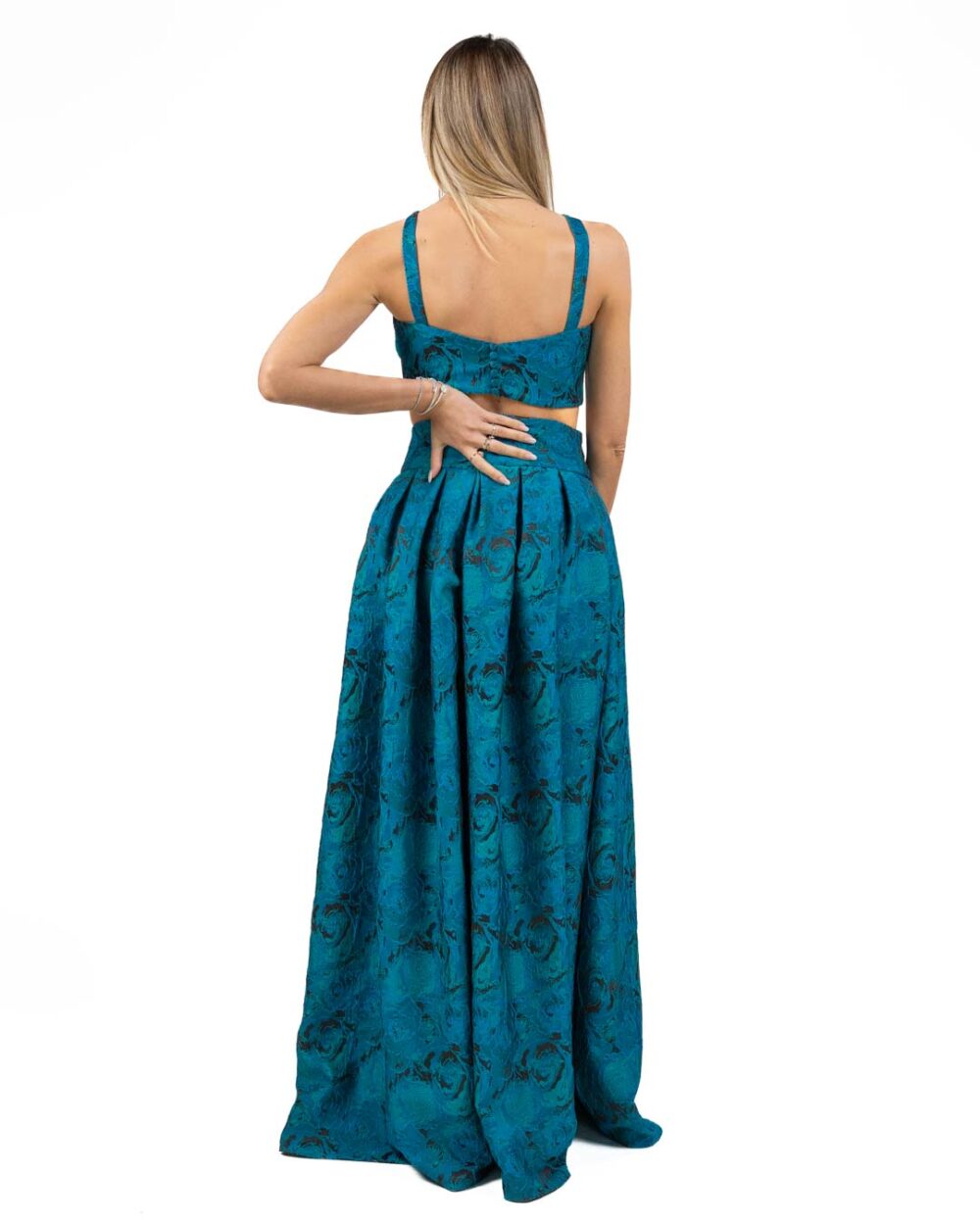 BERTI MODE COLLECTION - Abito Sartoriale Verde Ottanio - immagine 3