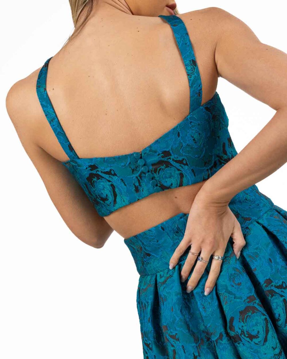 BERTI MODE COLLECTION - Abito Sartoriale Verde Ottanio - immagine 5