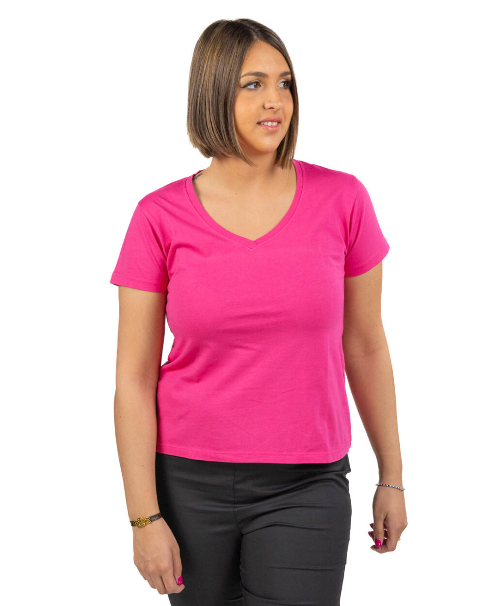 ROY ROGER'S - T-shirt Fuxia