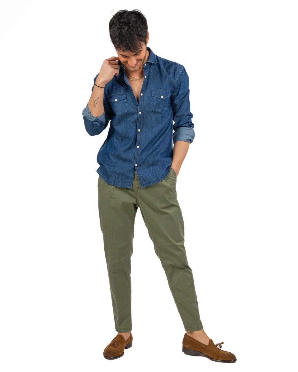 OVER/D - Camicia in Jeans - immagine 3