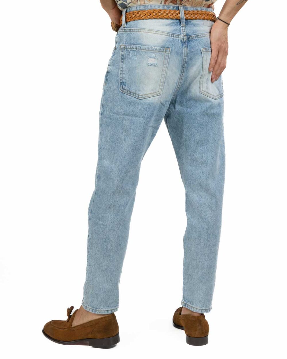 BERNA - Jeans con Rotture - immagine 2