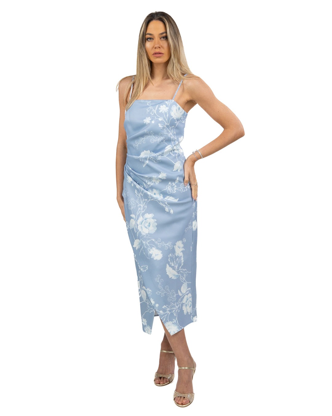 MARELLA - Abito Satin Stampato