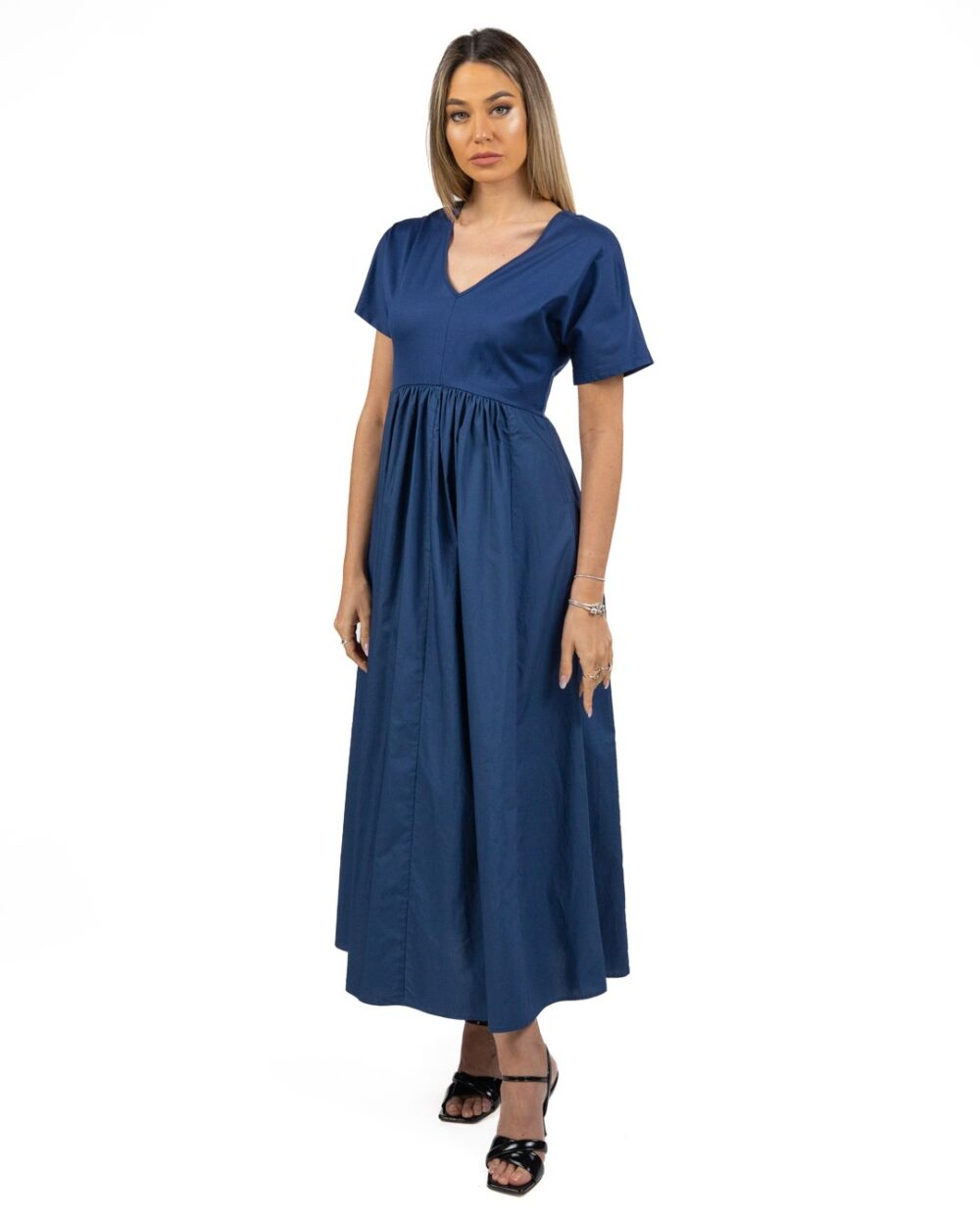 Weekend Max Mara - abito in jersey blu - immagine 3