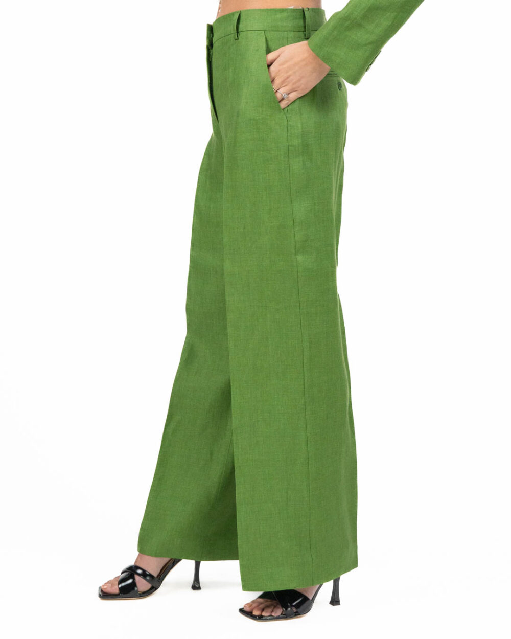 Weekend Max Mara - pantaloni verdi - immagine 3