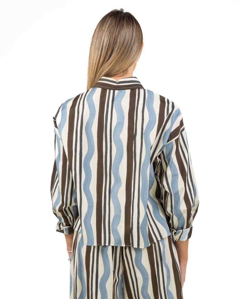 Weekend Max Mara - camicia popeline in fantasia - immagine 3