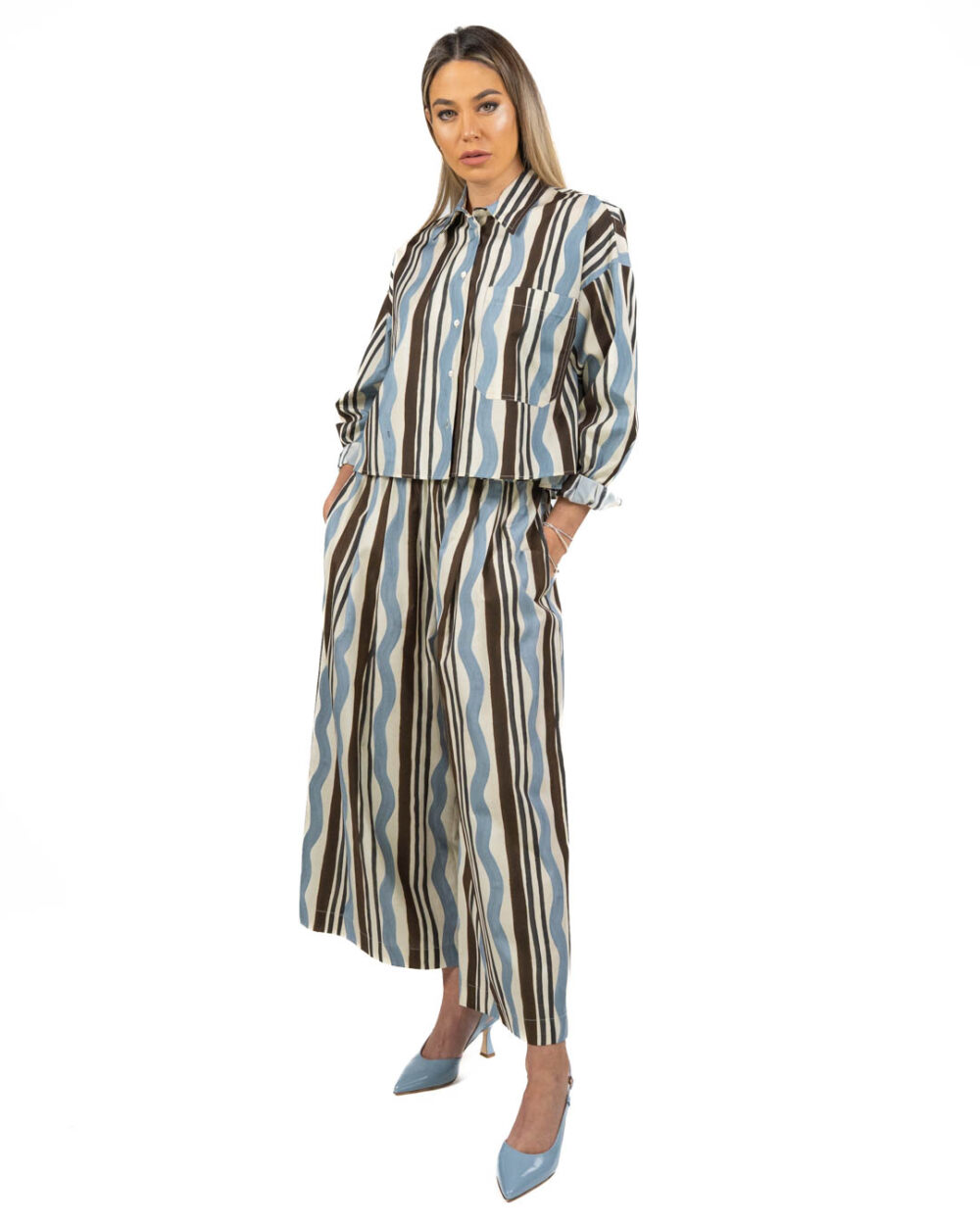 Weekend Max Mara - pantalone popeline in fantasia - immagine 3