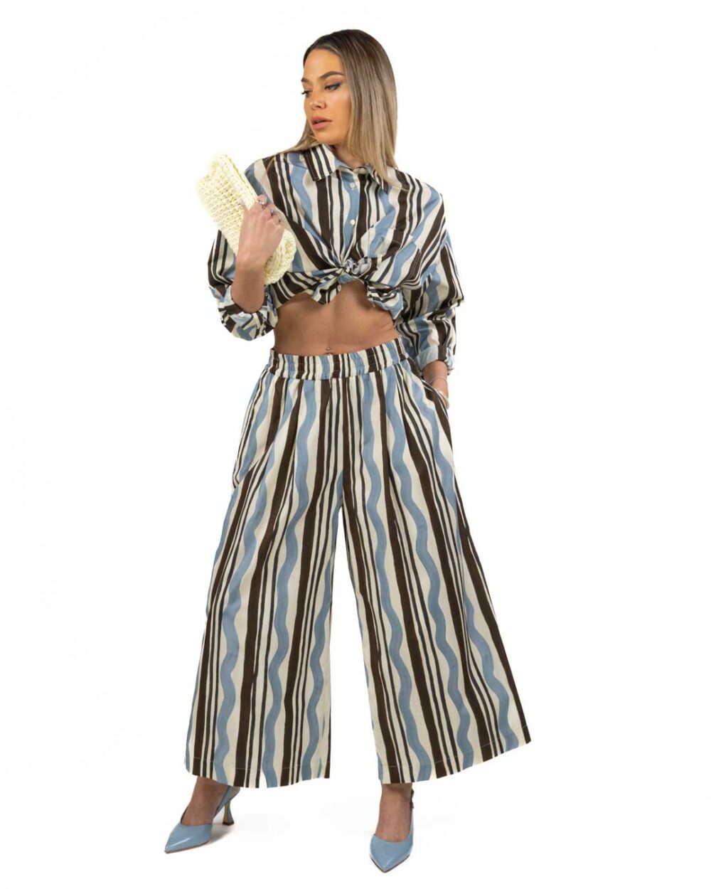 Weekend Max Mara - pantalone popeline in fantasia - immagine 4