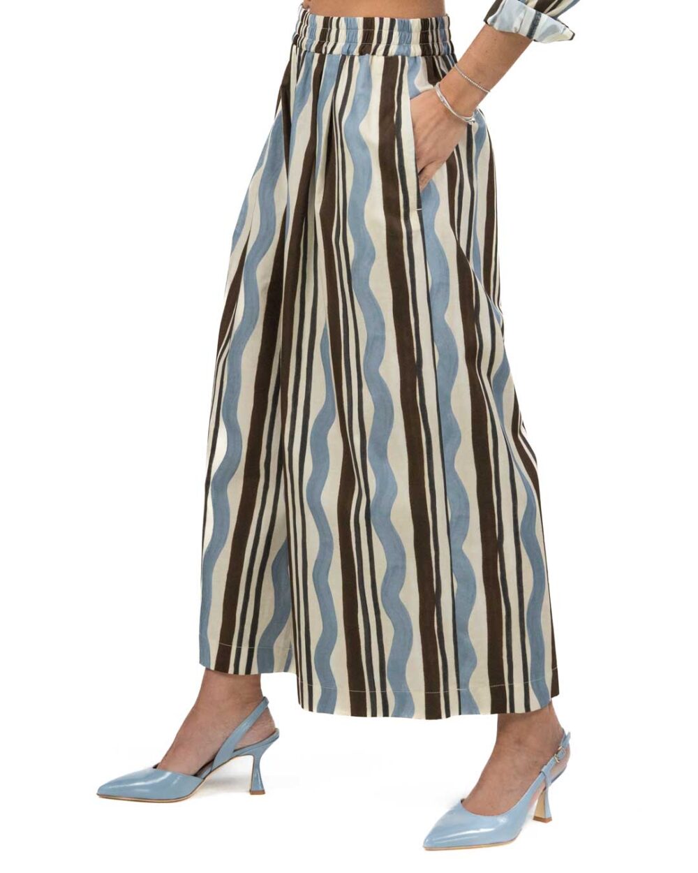 Weekend Max Mara - pantalone popeline in fantasia - immagine 2