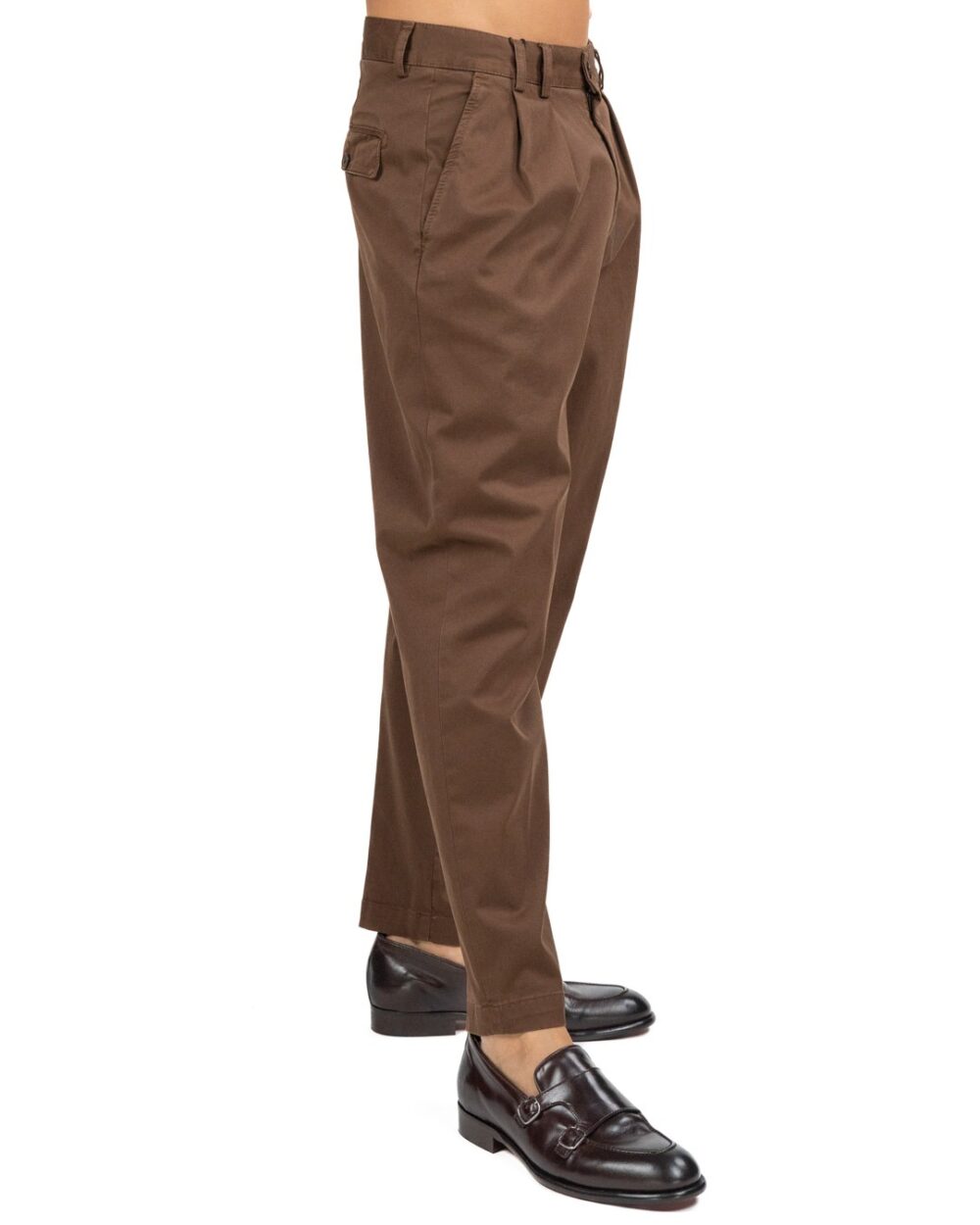 Over/D - pantalone marrone - immagine 3