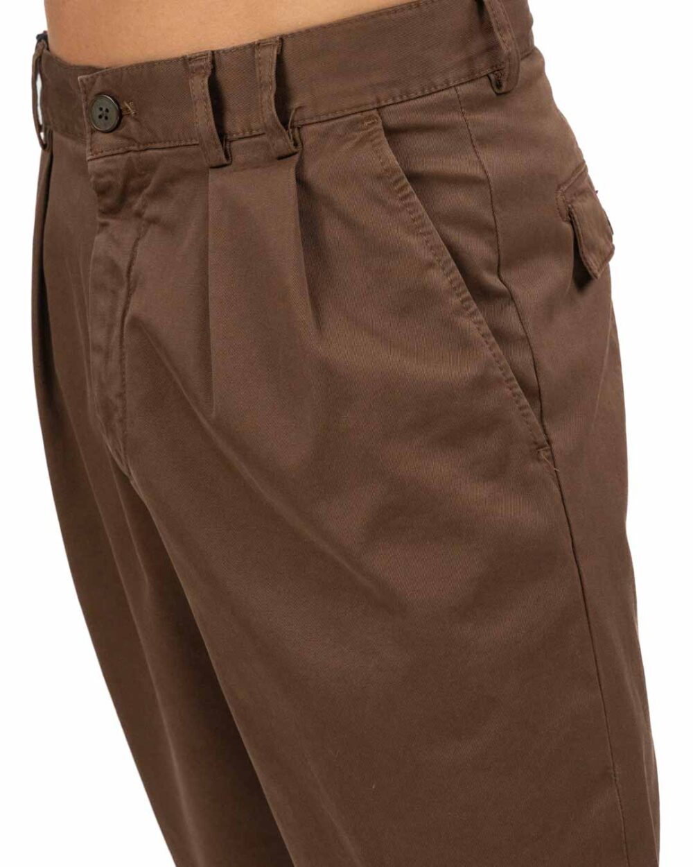 Over/D - pantalone marrone - immagine 4