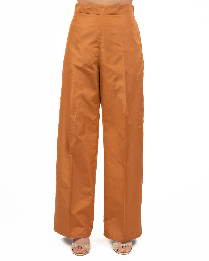 PENNYBLACK - Pantaloni a palazzo in taffettà