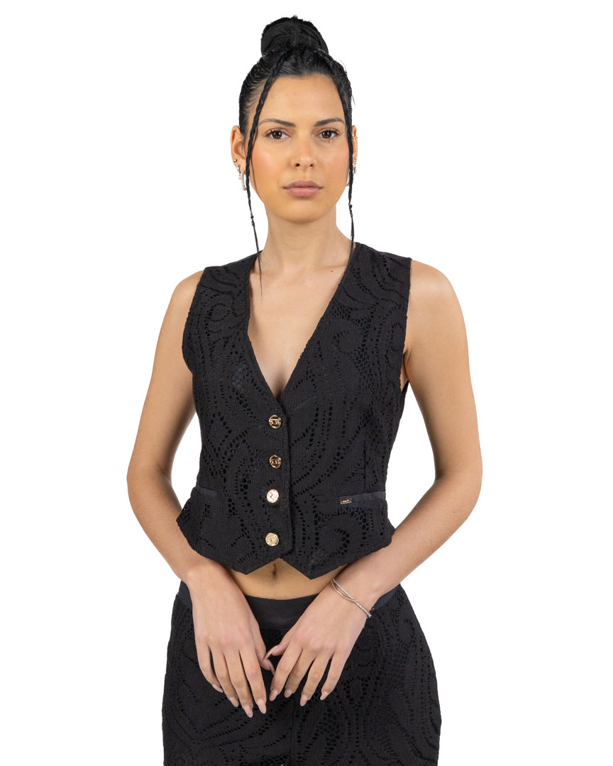 GAUDI - Gilet in Pizzo