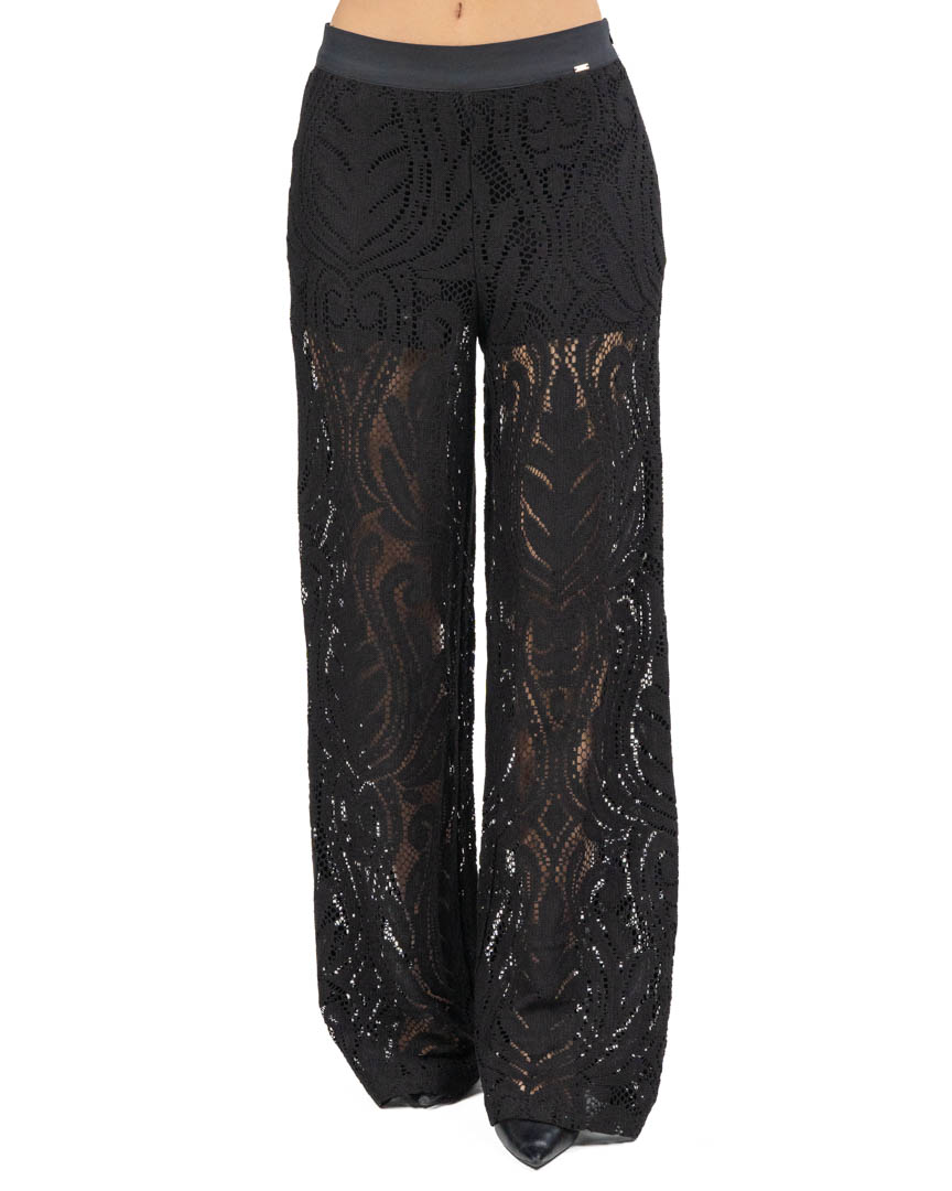 GAUDI - Pantalone Lungo in Pizzo