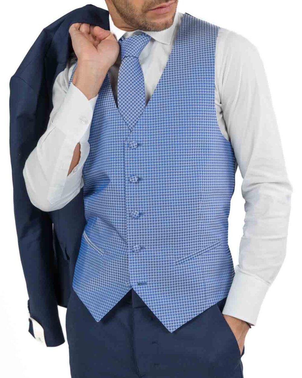Paolo Da Ponte - Gilet Blu - immagine 2