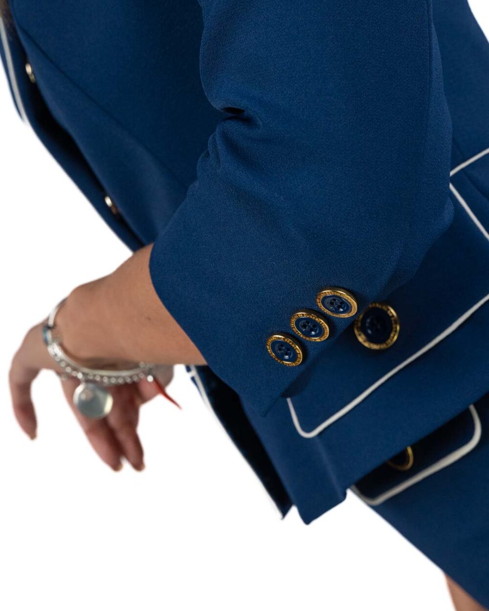 Elisabetta Franchi - giacca blu - immagine 4