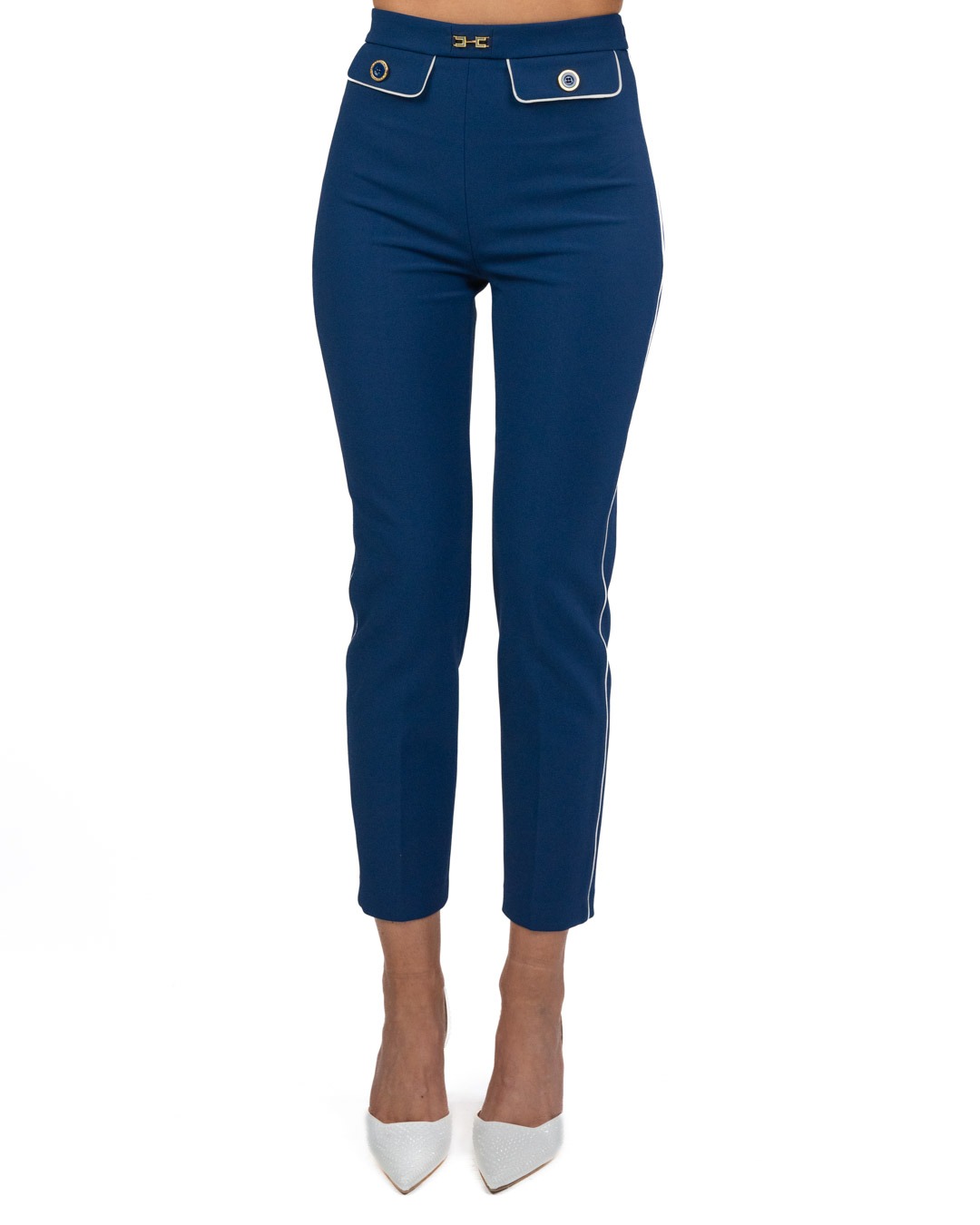 Elisabetta Franchi - Pantaloni blu