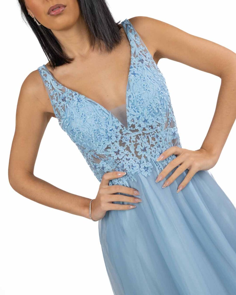 DEAR DRESS - Abito Azzurro - immagine 2