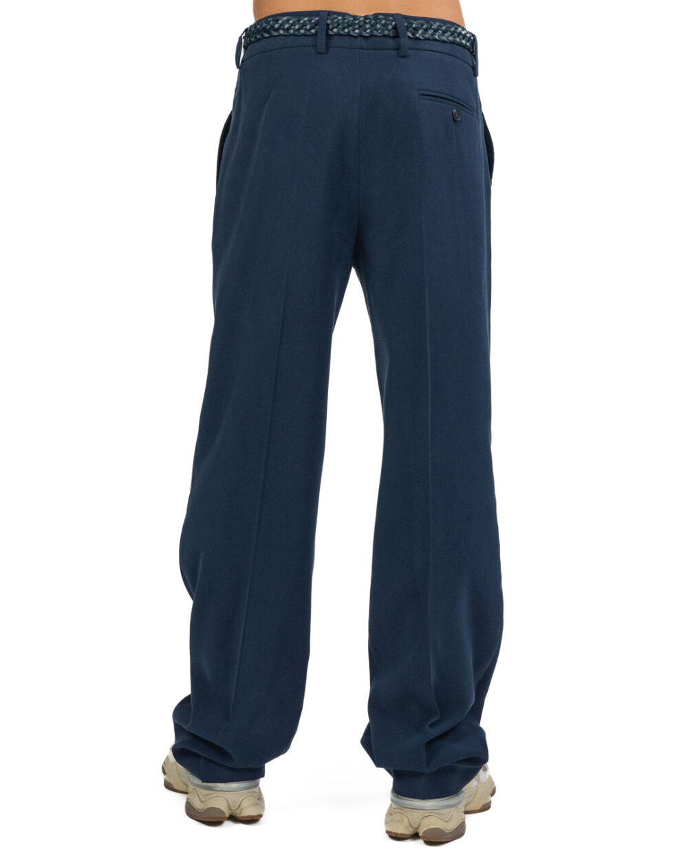 PATRIZIA PEPE - Pantalone Blu Over - immagine 3