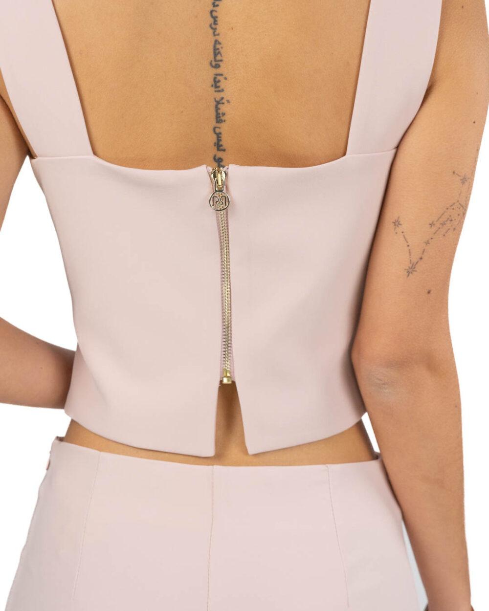 RINASCIMENTO - Top Rosa Chiaro - immagine 3