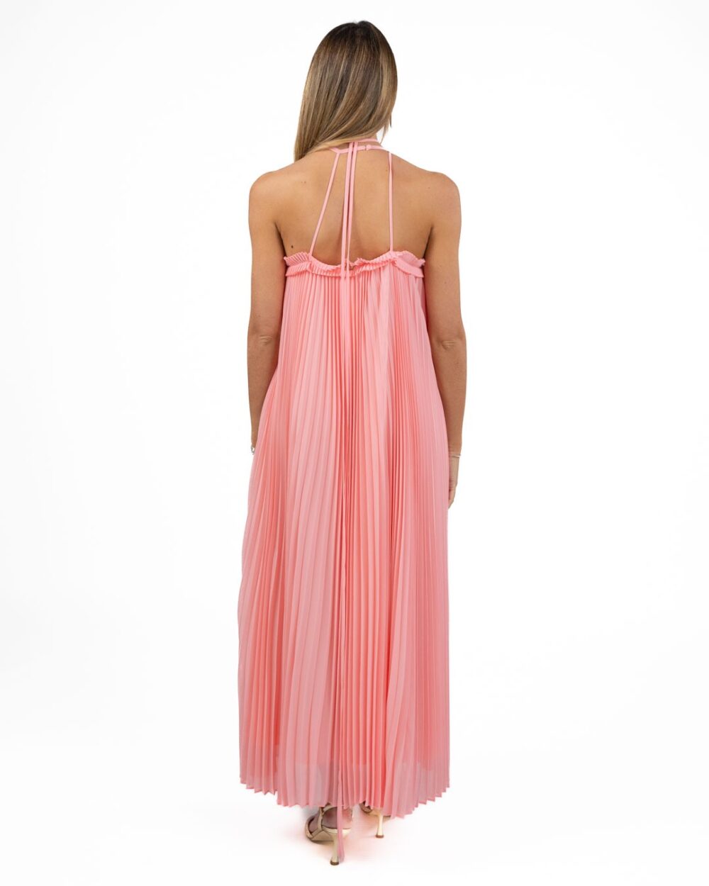 TWINSET - Abito Plissè Rosa - immagine 5