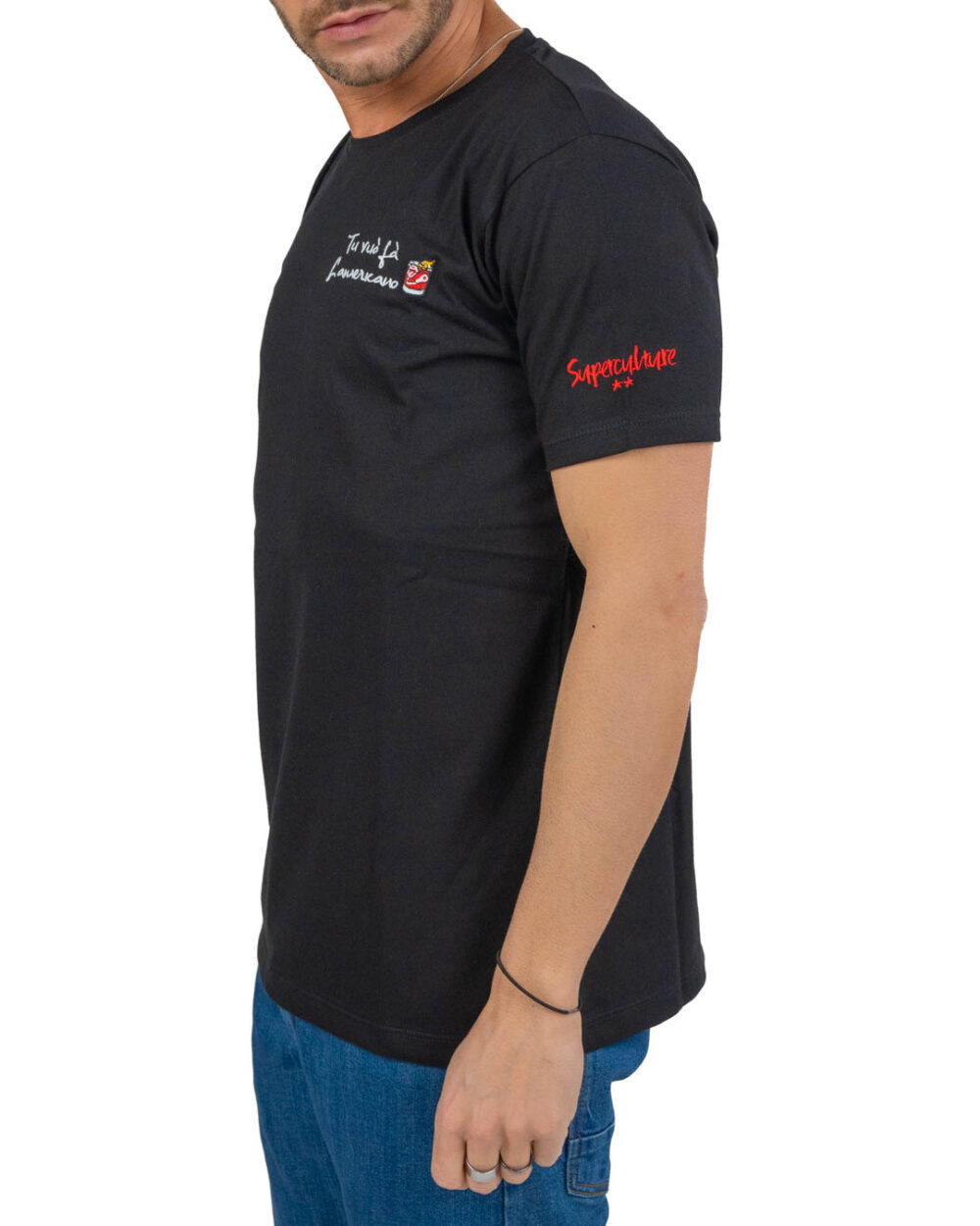 SUPERCULTURE - T-shirt Tu vuò fà L'americano - immagine 3
