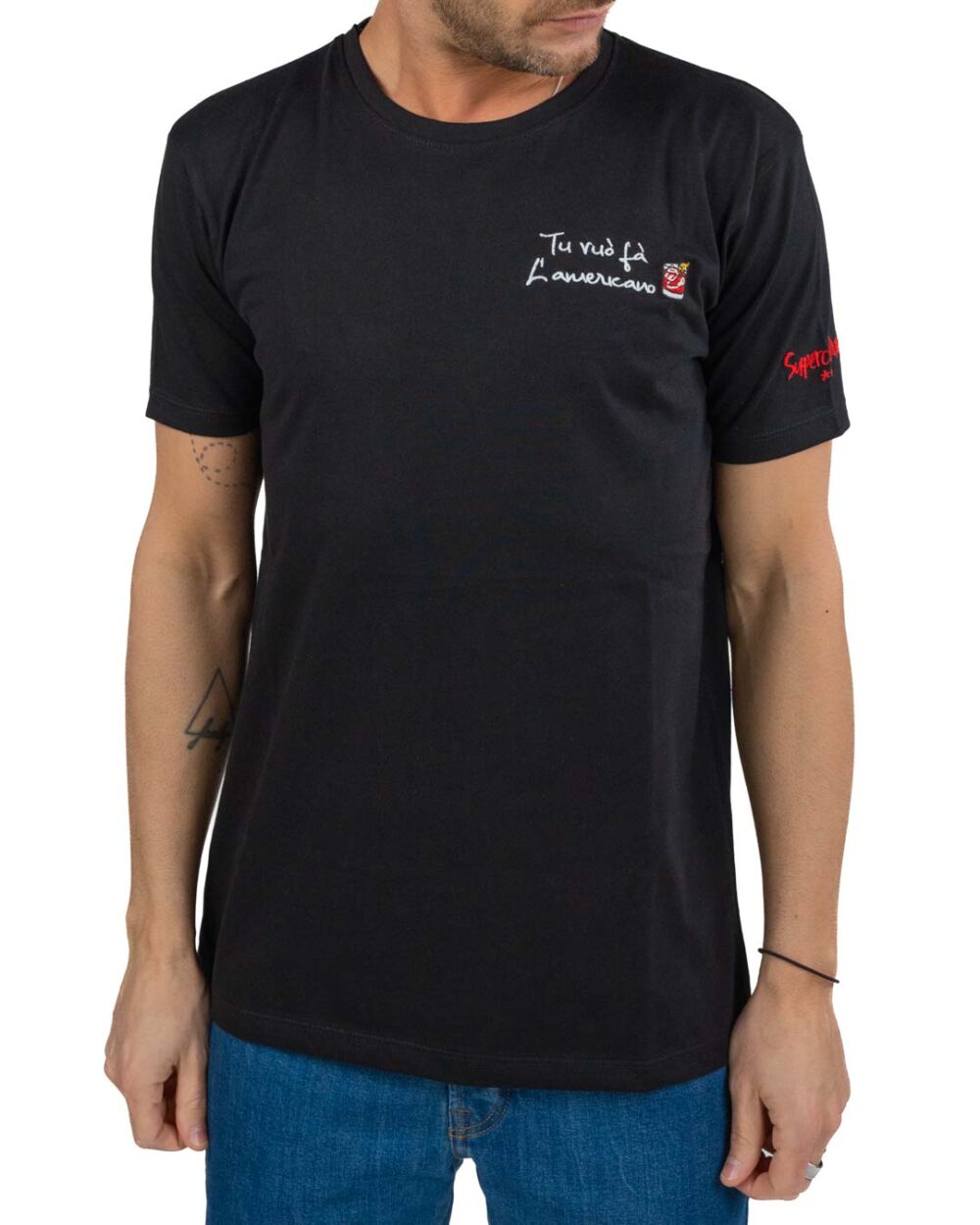 SUPERCULTURE - T-shirt Tu vuò fà L'americano