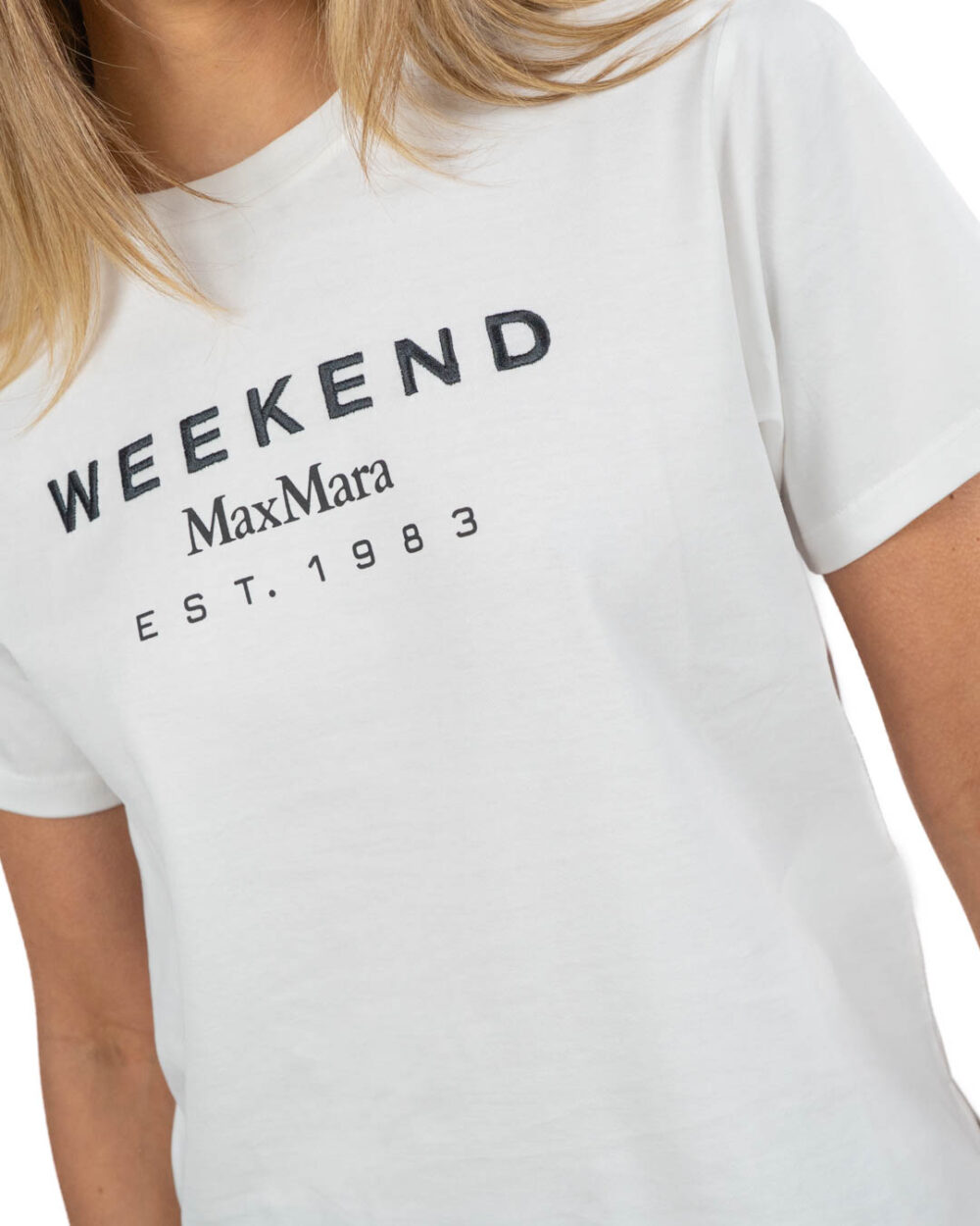 WEEKEND MAX MARA - T-shirt jersey in cotone  - immagine 2