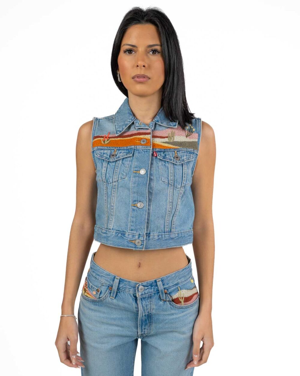 LEVI'S - Gilet con ricamo - immagine 3