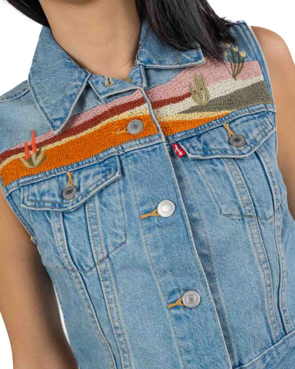 LEVI'S - Gilet con ricamo - immagine 4