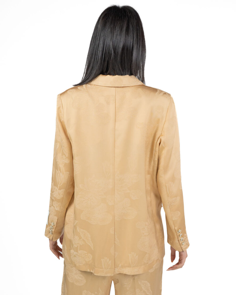 Wu Side - Giacca Jacquard Oro - immagine 3