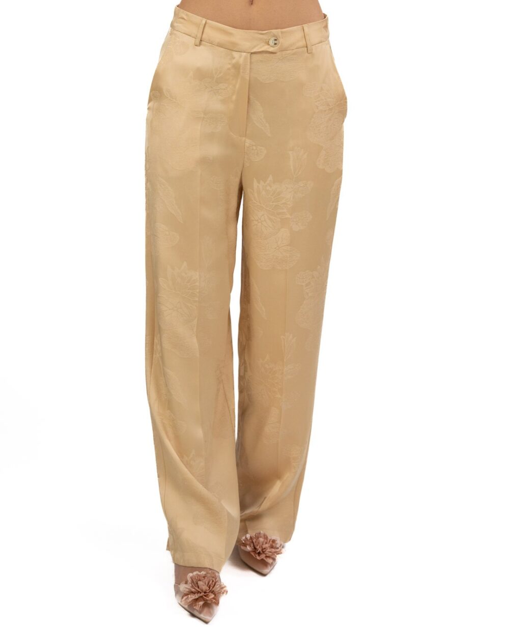 Wu Side - Pantalone Jacquard Oro - immagine 2