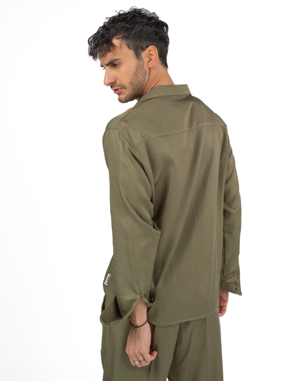BERNA - Camicia Verde - immagine 4