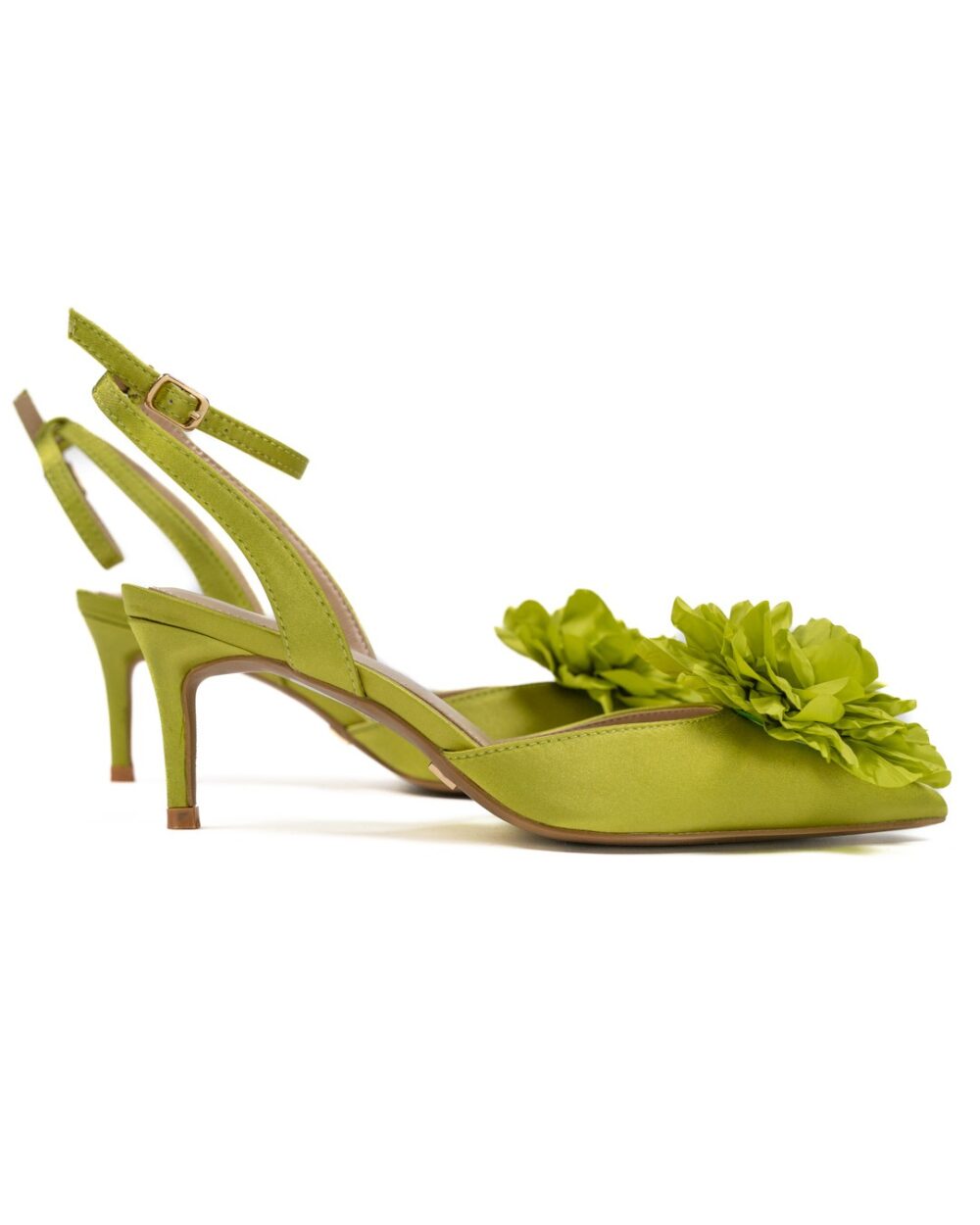 RINASCIMENTO - Decolletè con Fiore Lime - immagine 2