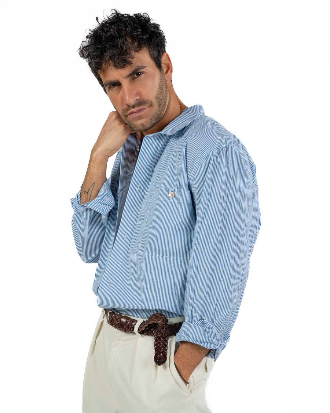 OUT FIT - Camicia a righe