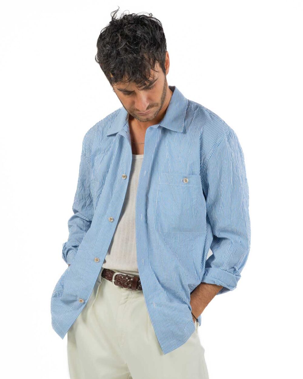OVER/D - Trench corto Beige - immagine 19