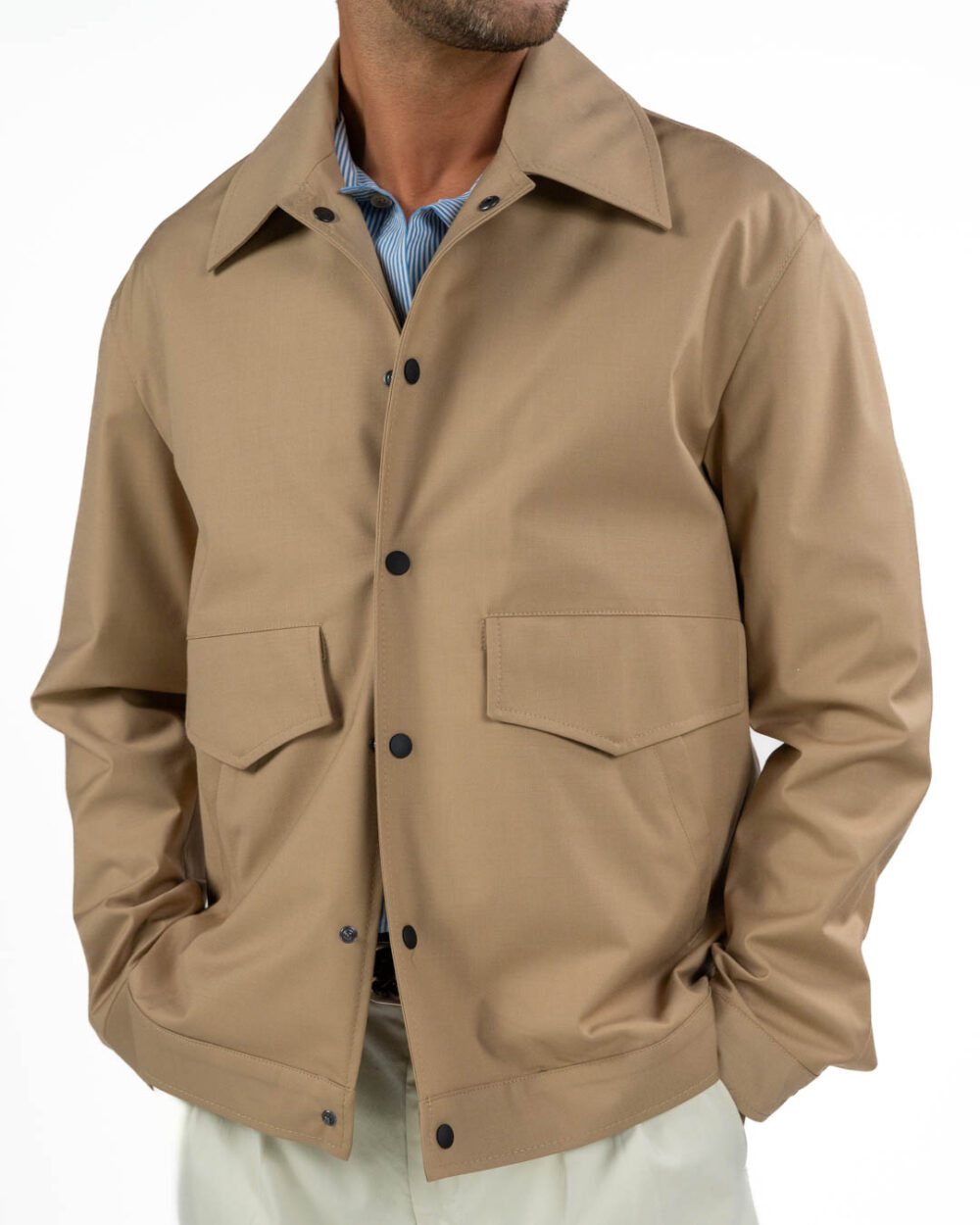 OVER/D - Trench corto Beige - immagine 23