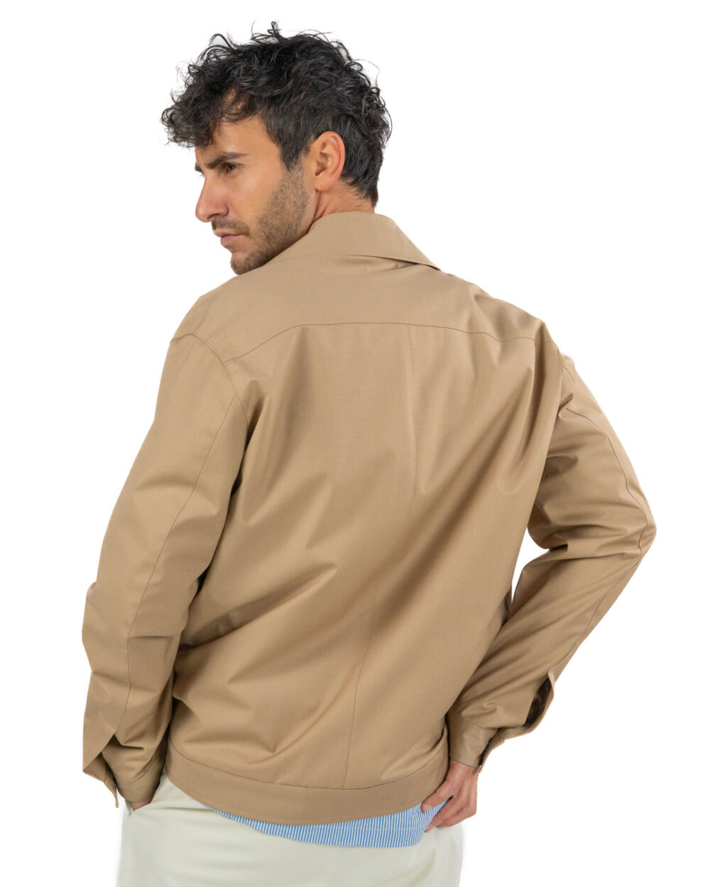 OVER/D - Trench corto Beige - immagine 24
