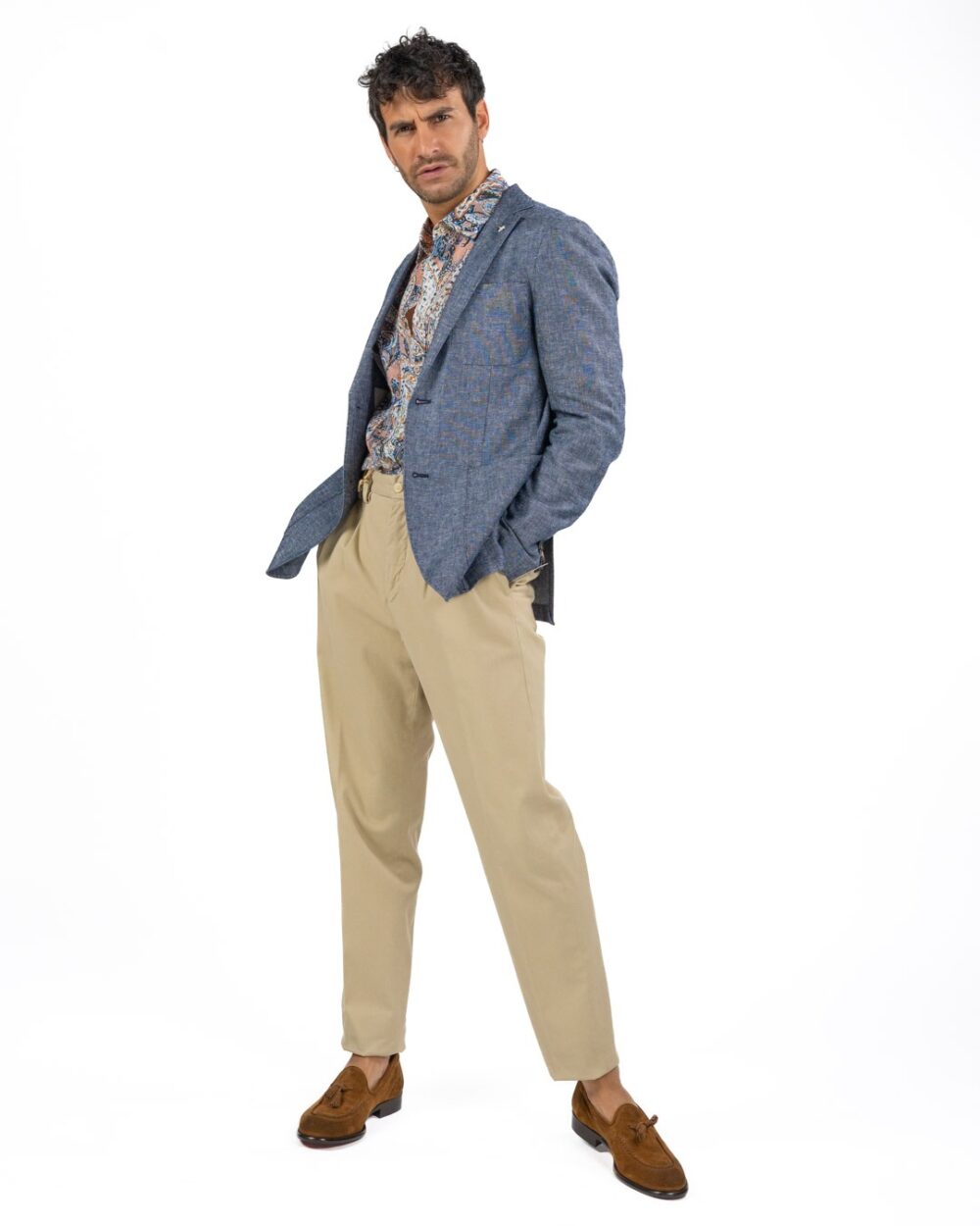 OVER/D - Trench corto Beige - immagine 70