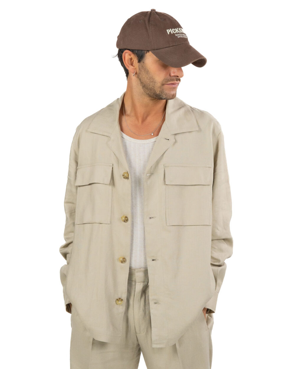 OVER/D - Trench corto Beige - immagine 103