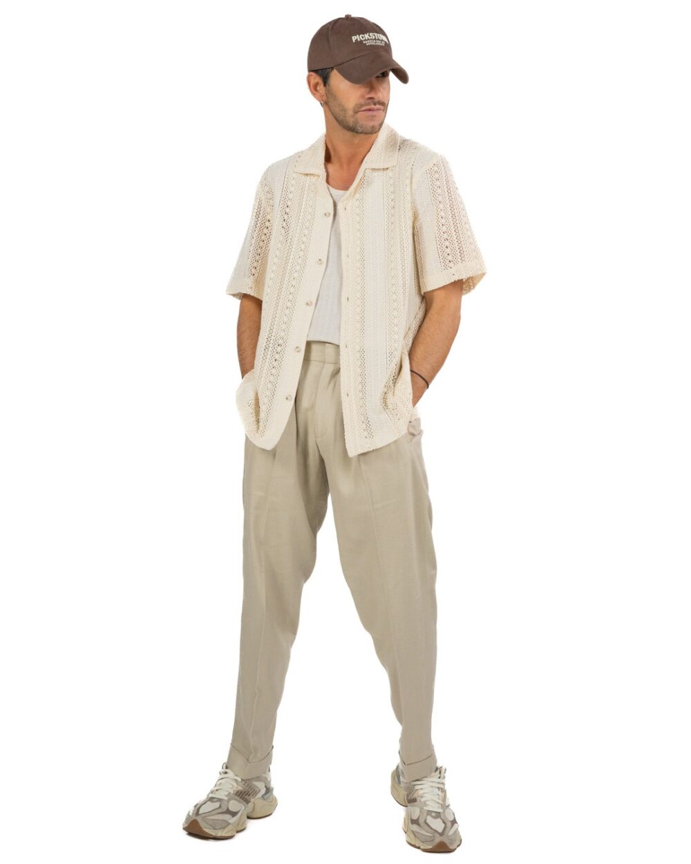 OVER/D - Trench corto Beige - immagine 111