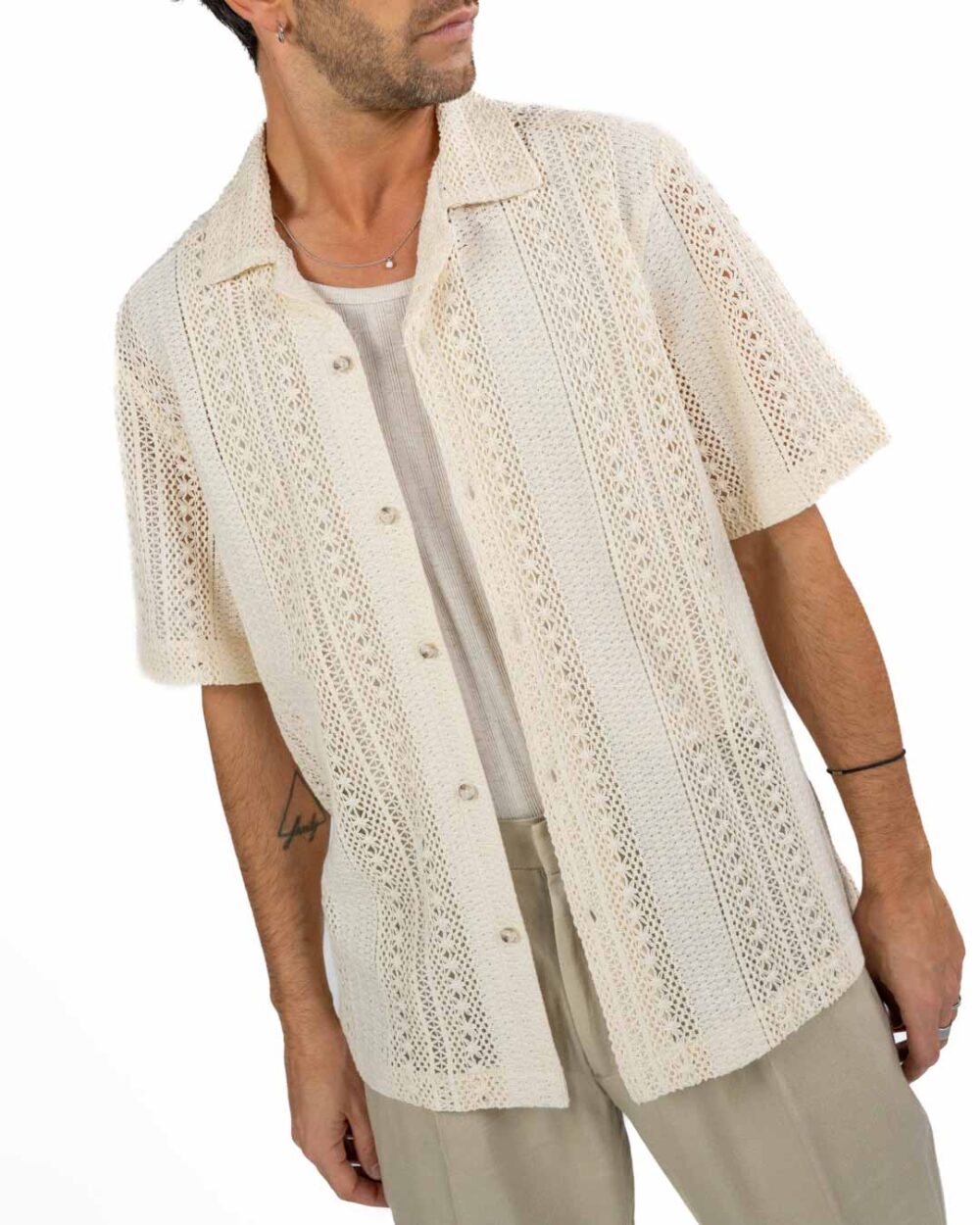 OVER/D - Trench corto Beige - immagine 114