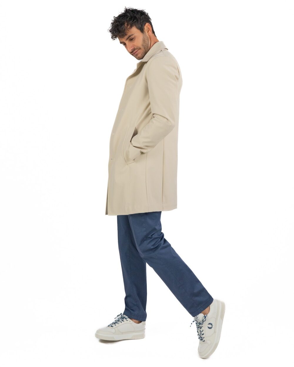 OVER/D - Trench corto Beige - immagine 142