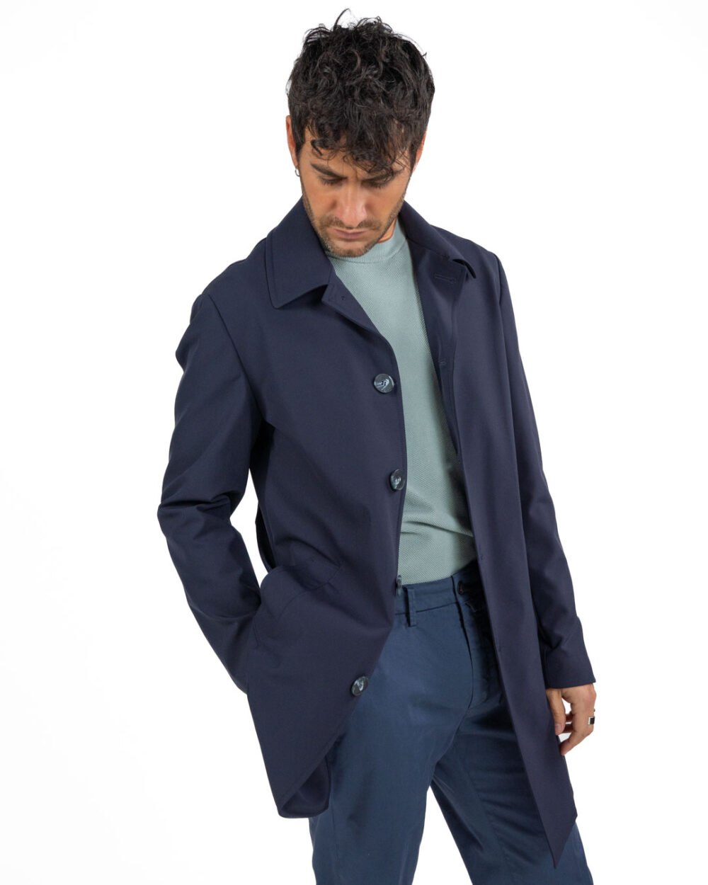 OVER/D - Trench corto Beige - immagine 149