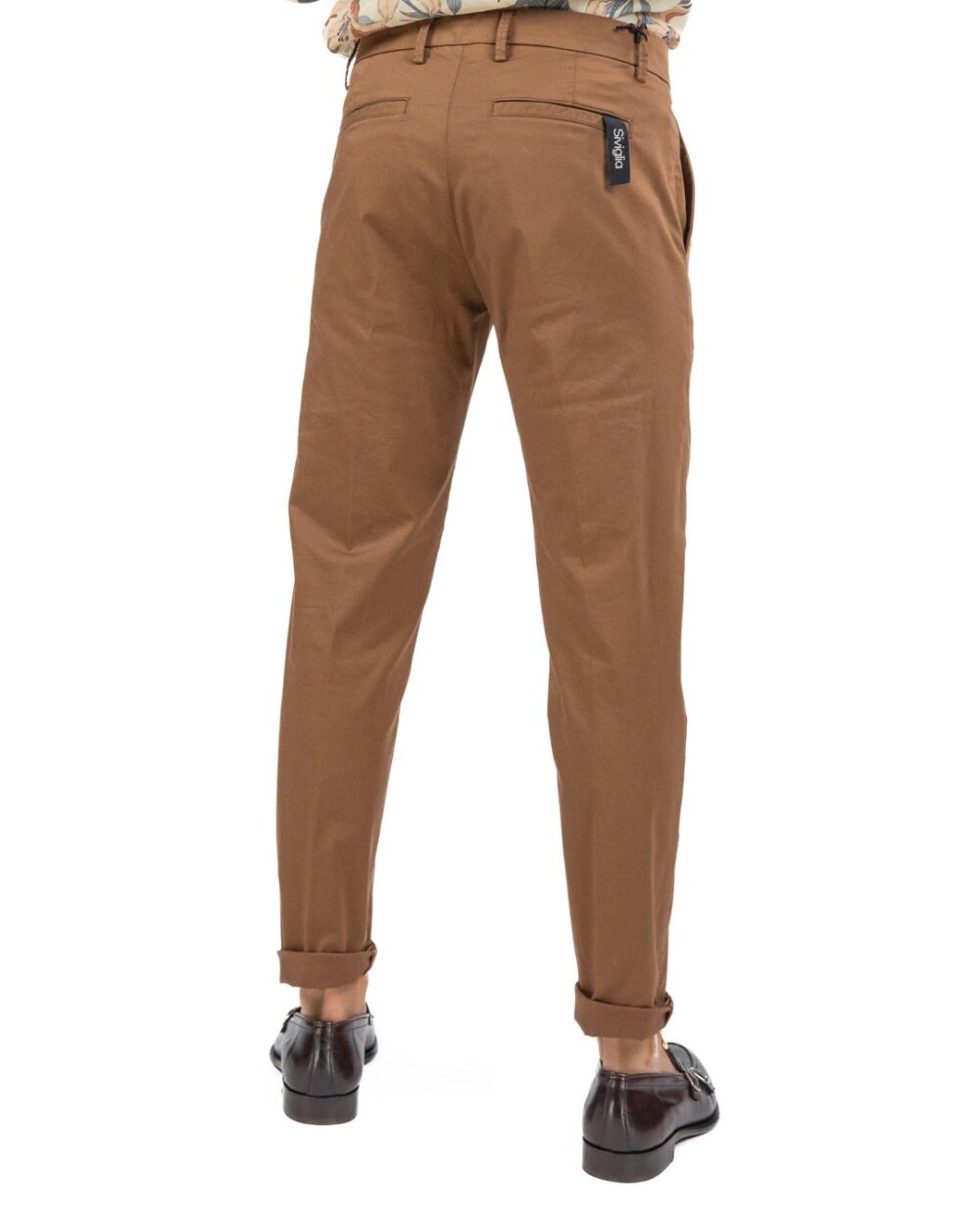 SIVIGLIA - Pantalone Chinos Tabacco - immagine 3