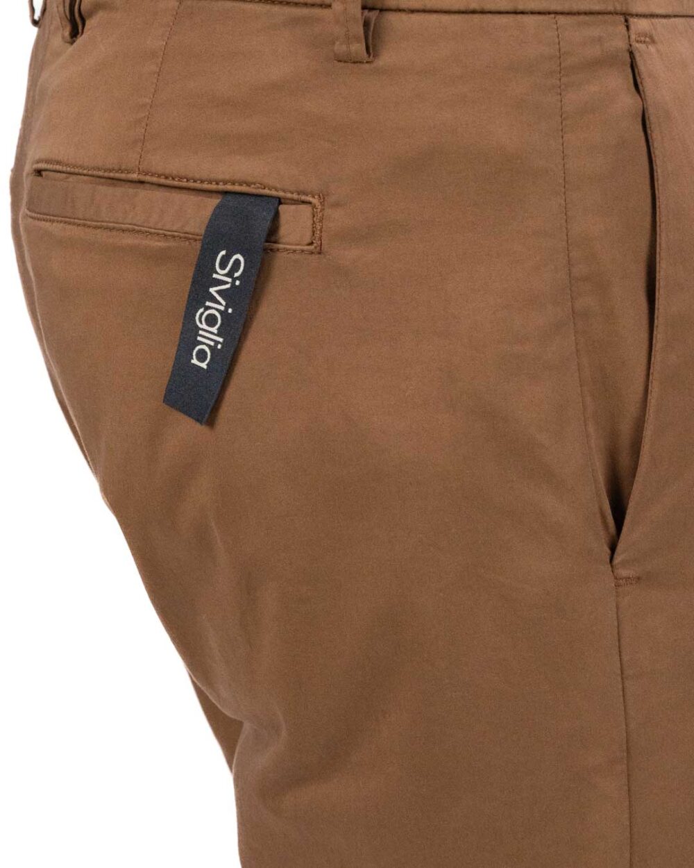 SIVIGLIA - Pantalone Chinos Tabacco - immagine 4