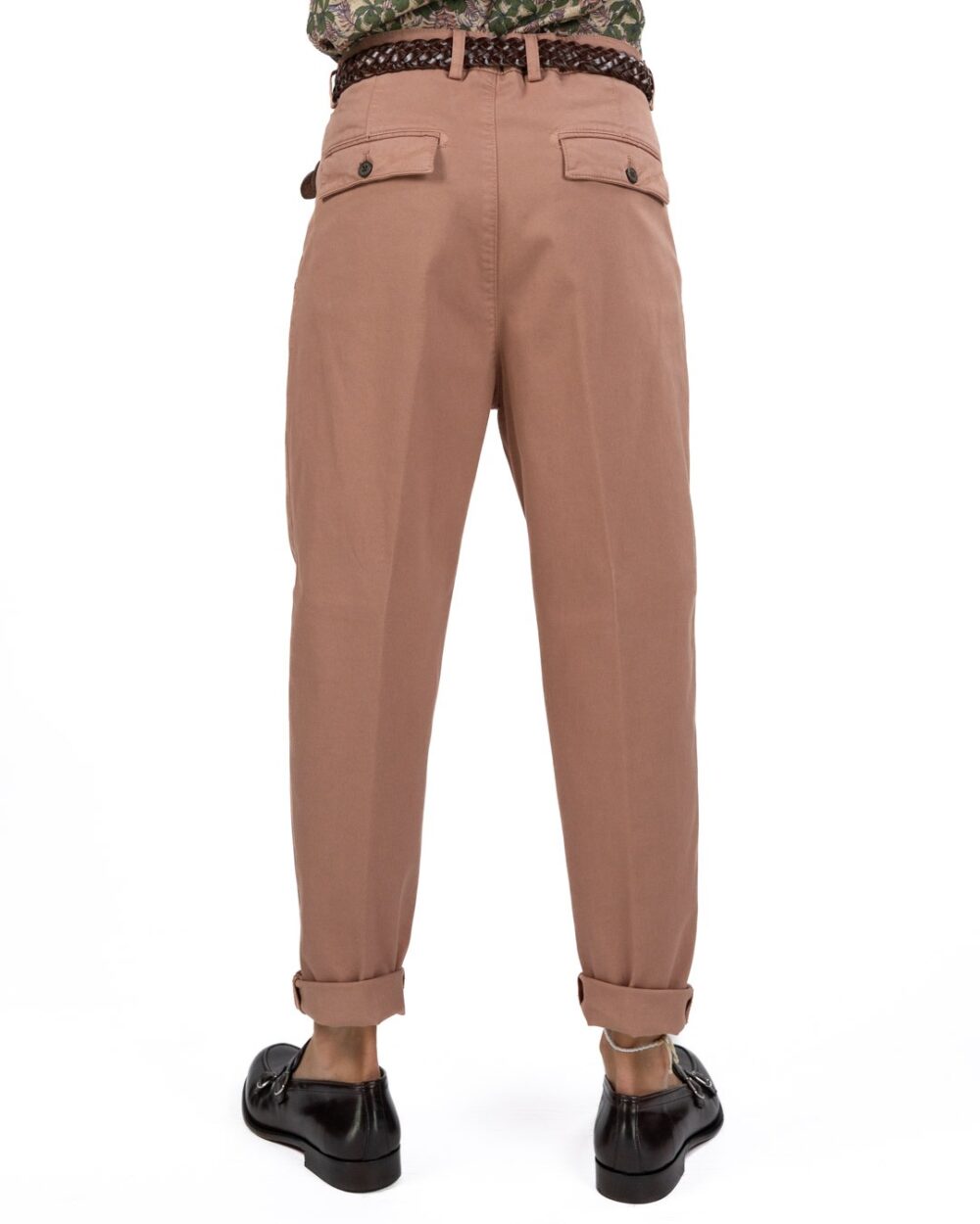 OUT FIT - Pantalone Rosa Antico - immagine 3