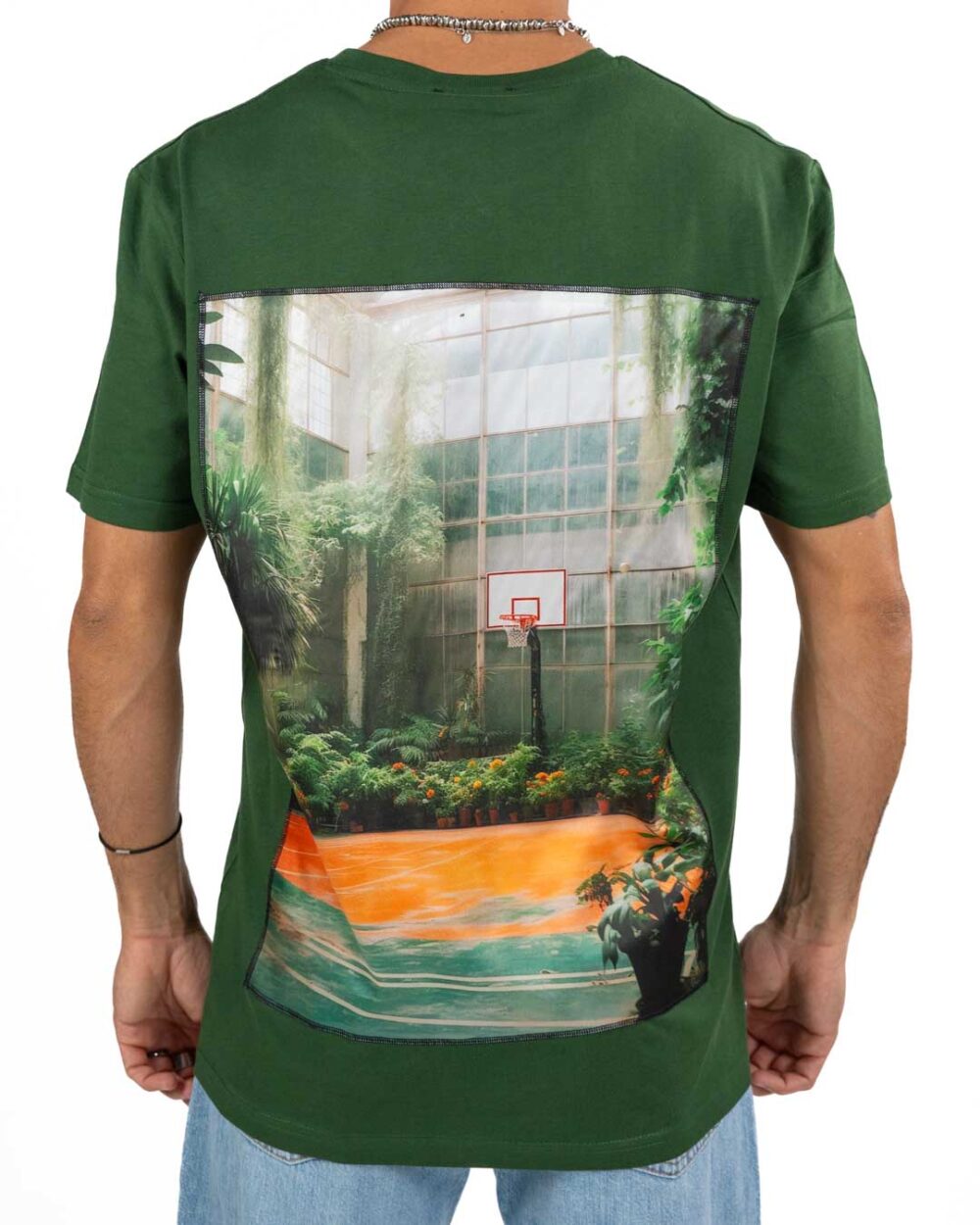 BOTTEGA ARTIGIANA - Camicia Fantasia Rosa e Verde - immagine 188